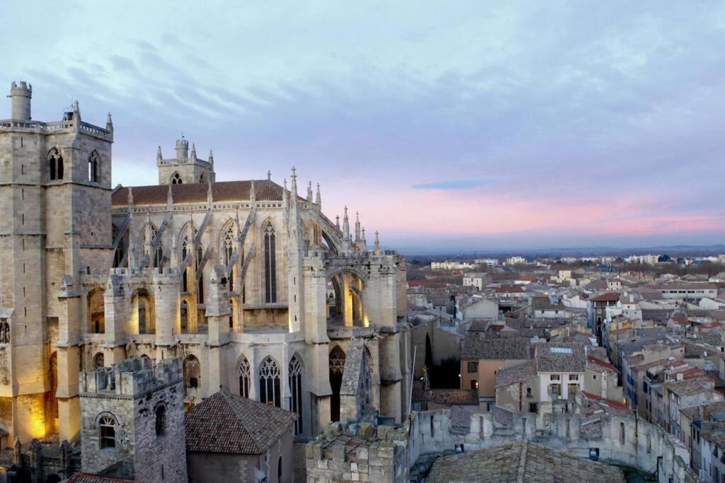 Le St Just : Hypercentre, Vue Imprenable Sur La Cathedrale Apartment นาร์บอนน์ ภายนอก รูปภาพ